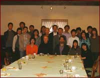 昼食会集合写真